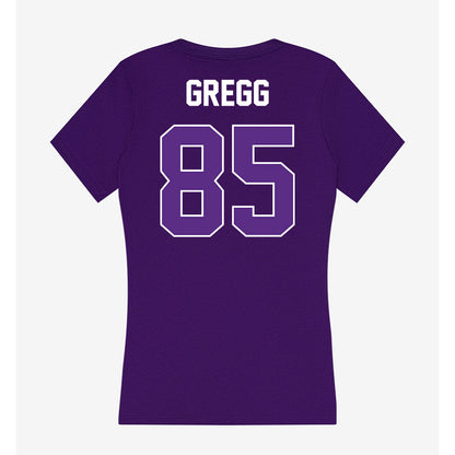 North Alabama - NCAA Football : Noah Gregg - Women's V-Neck T-Shirt-1