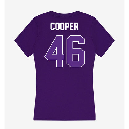 North Alabama - NCAA Football : Joshua Cooper - Women's V-Neck T-Shirt-1