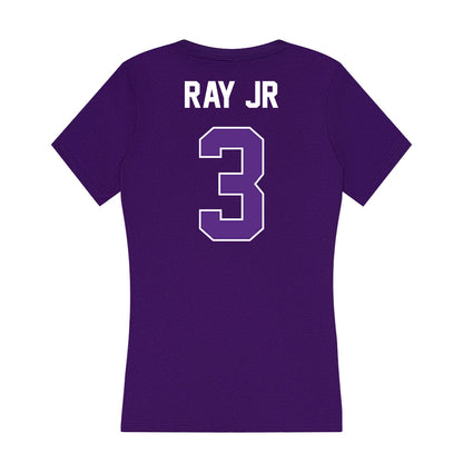 North Alabama - NCAA Football : Jermaine Ray jr - Women's V-Neck T-Shirt-1