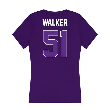 North Alabama - NCAA Football : Ryan Walker - Women's V-Neck T-Shirt-1