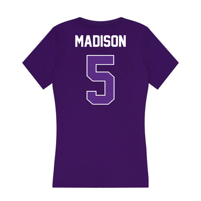 North Alabama - NCAA Football : Ryan Madison - Women's V-Neck T-Shirt-1