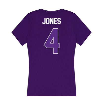 North Alabama - NCAA Softball : Hailey Jones - Women's V-Neck T-Shirt-1