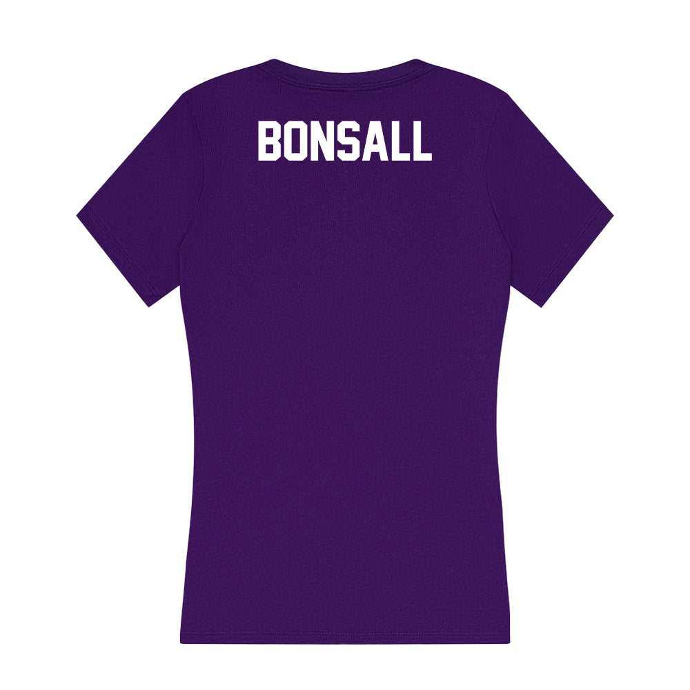 North Alabama - NCAA Men's Cross Country : Noah Bonsall - Women's V-Neck T-Shirt-1