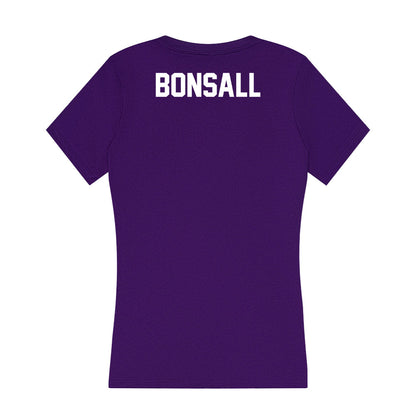 North Alabama - NCAA Men's Cross Country : Noah Bonsall - Women's V-Neck T-Shirt-1