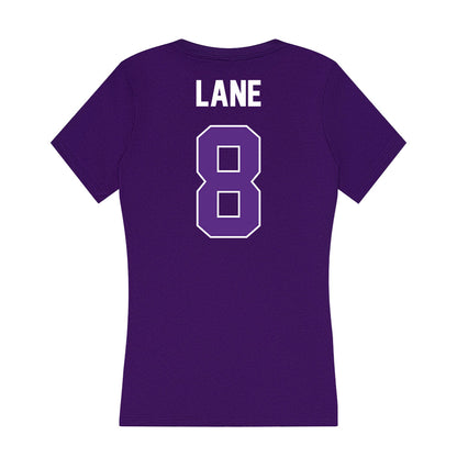 North Alabama - NCAA Baseball : Jonathan Lane - Women's V-Neck T-Shirt-1