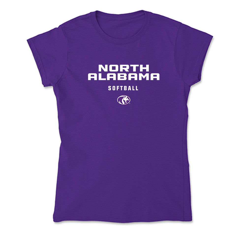 North Alabama - NCAA Softball : Hailey Jones - Soft Style Women’s T-Shirt-0