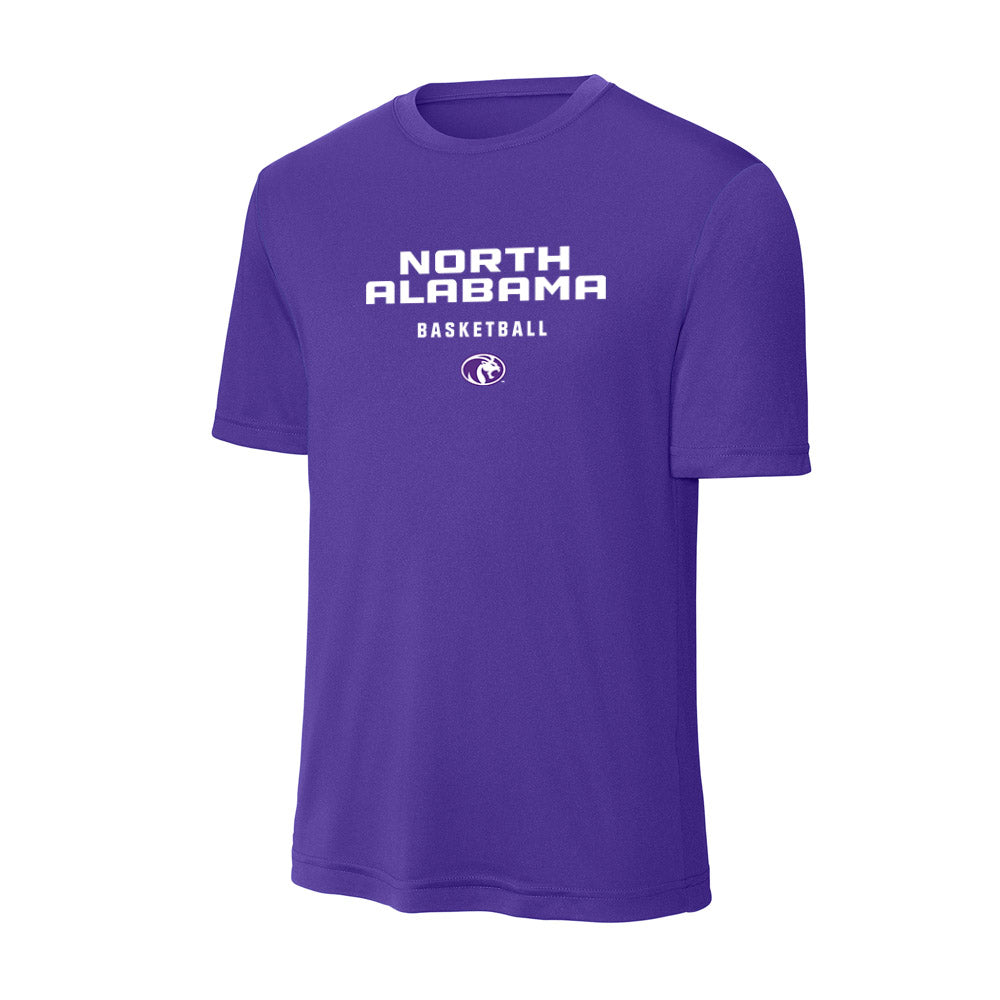 North Alabama - NCAA Men's Basketball : Israel Jenrette - Activewear T-Shirt-0