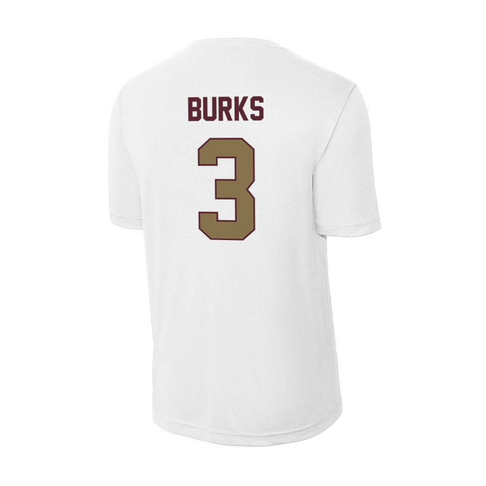 Texas State - NCAA Women's Basketball : Saniya Burks - Activewear T-Shirt-1