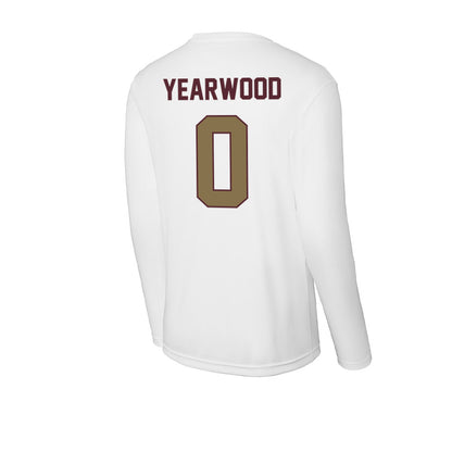 Texas State - NCAA Baseball : Alex Yearwood - Activewear Long Sleeve T-Shirt-1