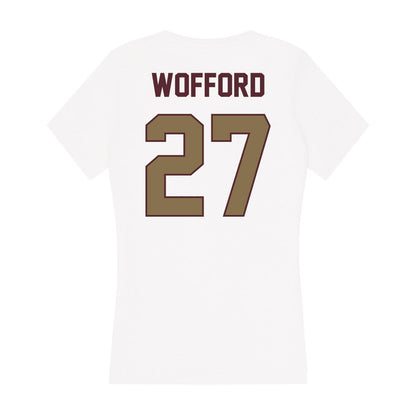 Texas State - NCAA Baseball : Otto Wofford - Women's V-Neck T-Shirt-1