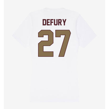 Texas State - NCAA Baseball : Coy DeFury - Women's V-Neck T-Shirt-1