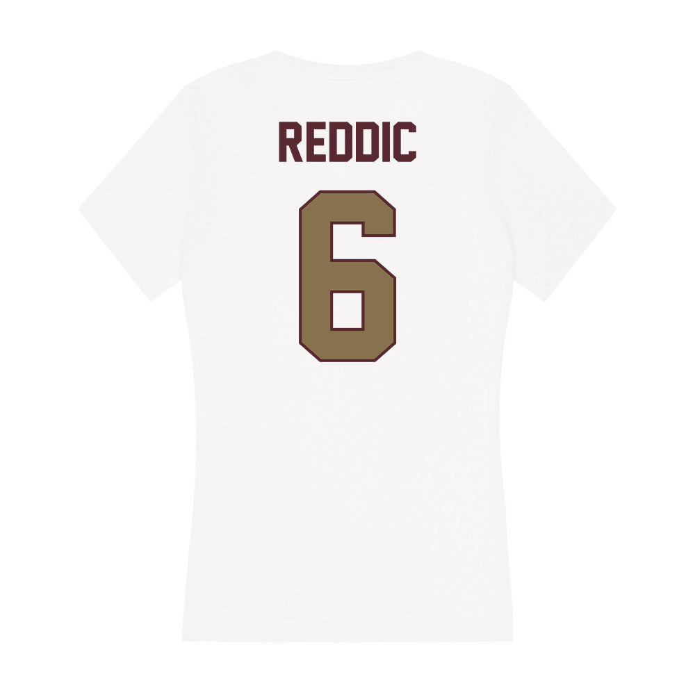 Texas State - NCAA Women's Soccer : Grace Reddic - Women's V-Neck T-Shirt-1