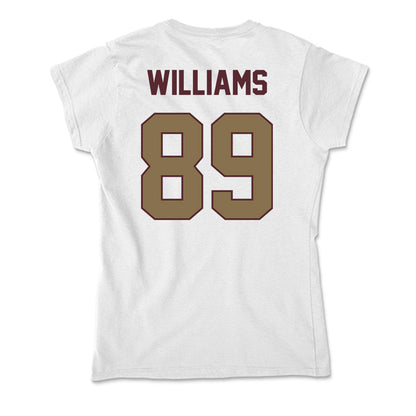 Texas State - NCAA Football : Jordan Williams - Soft Style Women’s T-Shirt-1