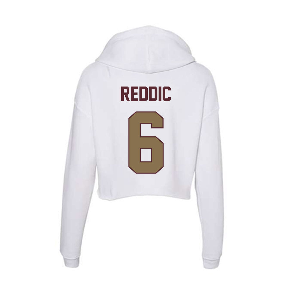 Texas State - NCAA Women's Soccer : Grace Reddic - Women's Crop Fleece Hoodie-1