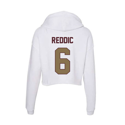 Texas State - NCAA Women's Soccer : Grace Reddic - Women's Crop Fleece Hoodie-1