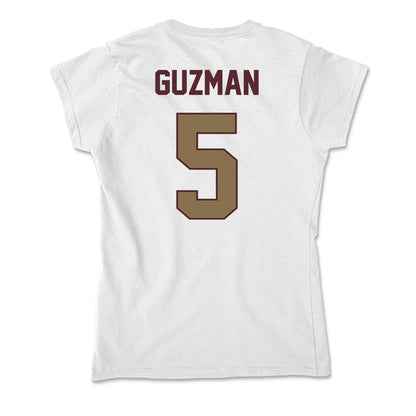 Texas State - NCAA Women's Soccer : Sadie Guzman - Soft Style Women’s T-Shirt-1