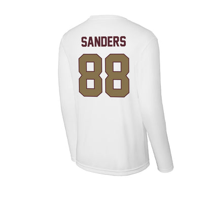 Texas State - NCAA Football : Jordan sanders - Activewear Long Sleeve T-Shirt-1