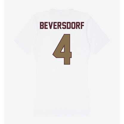 Texas State - NCAA Baseball : Alec Beversdorf - Women's V-Neck T-Shirt-1
