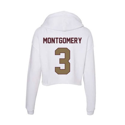 Texas State - NCAA Women's Soccer : Alexis Montgomery - Women's Crop Fleece Hoodie-1