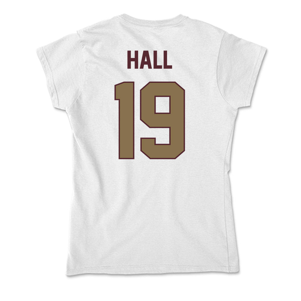 Texas State - NCAA Softball : Makayla Hall - Soft Style Women’s T-Shirt-1