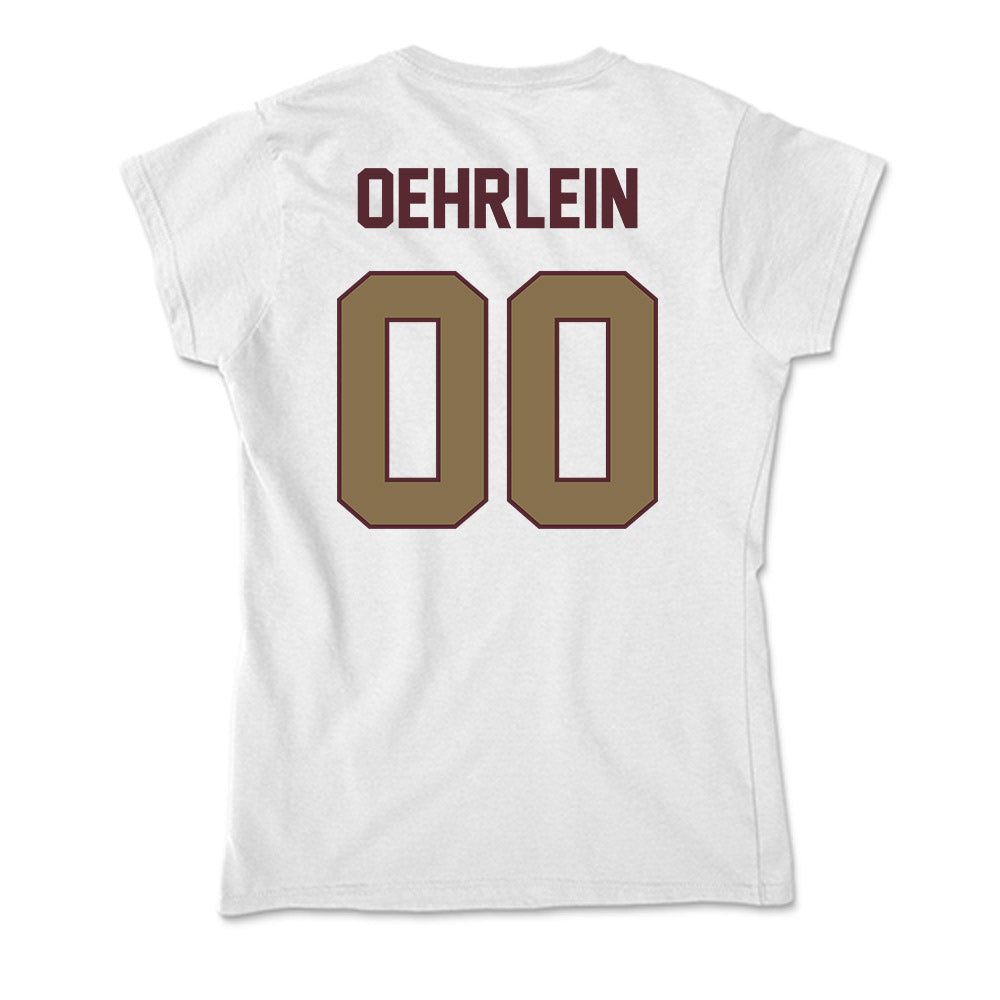 Texas State - NCAA Football : John Oehrlein - Soft Style Women’s T-Shirt-1