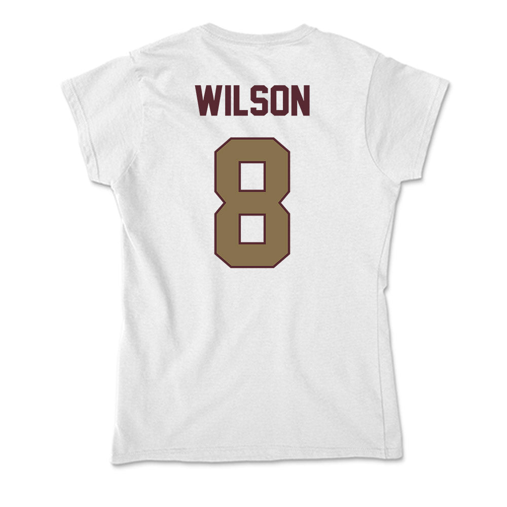 Texas State - NCAA Softball : Taylor Wilson - Soft Style Women’s T-Shirt-1