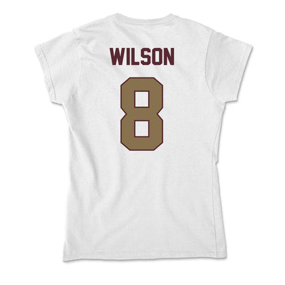 Texas State - NCAA Softball : Taylor Wilson - Soft Style Women’s T-Shirt-1