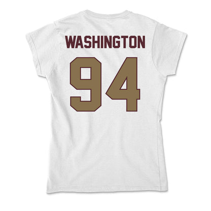 Texas State - NCAA Football : Kamren Washington - Soft Style Women’s T-Shirt-1