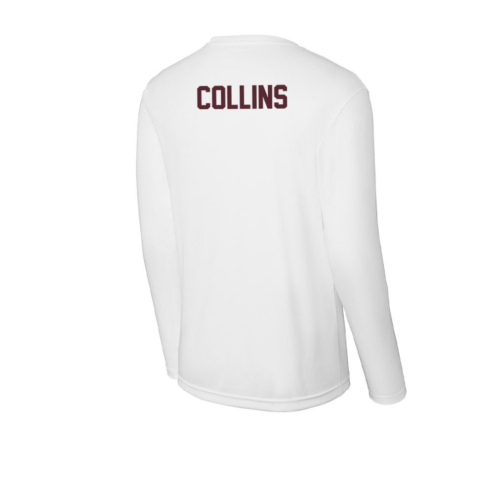 Texas State - NCAA Women's Tennis : Liv Collins - Activewear Long Sleeve T-Shirt-1