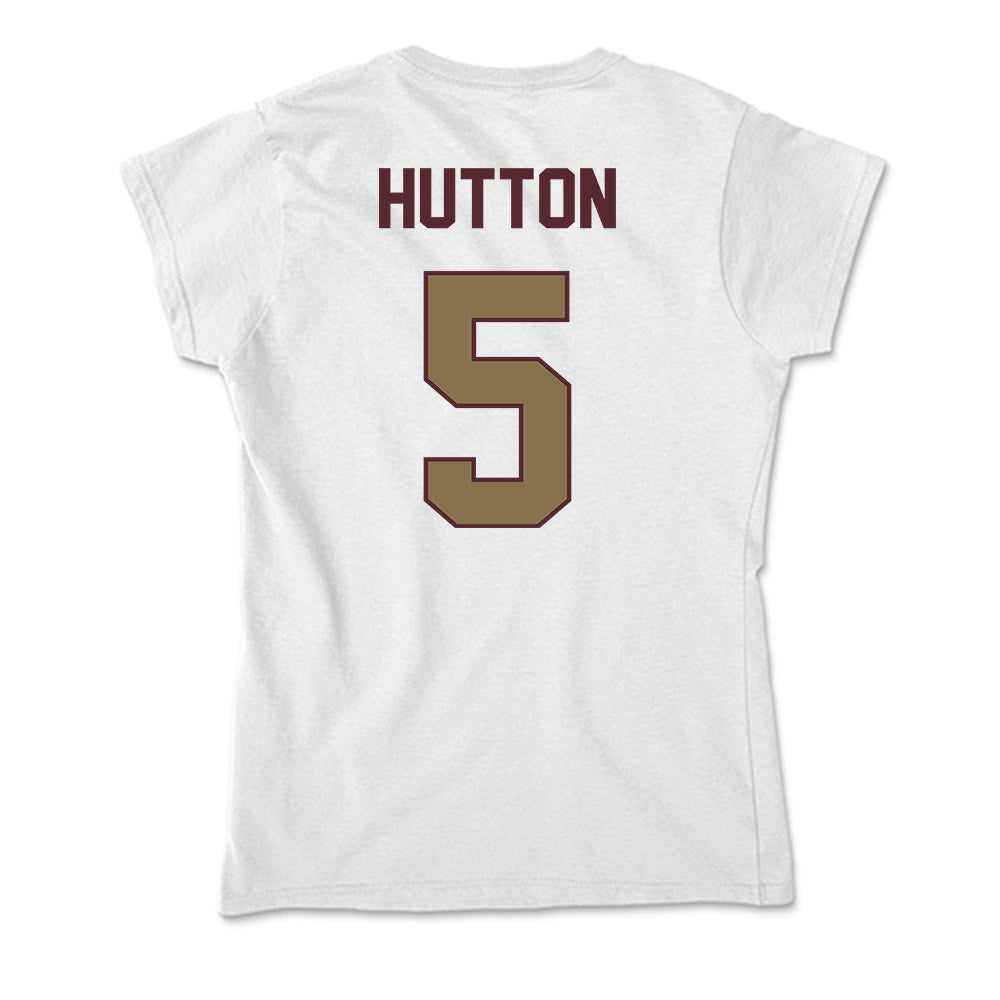 Texas State - NCAA Softball : Kamden Hutton - Soft Style Women’s T-Shirt-1