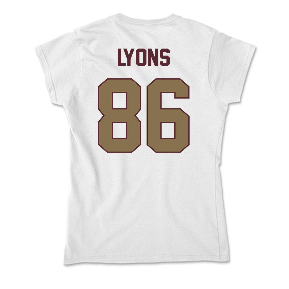 Texas State - NCAA Football : Titus Lyons - Soft Style Women’s T-Shirt-1