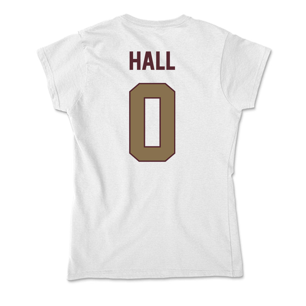 Texas State - NCAA Men's Basketball : Dj Hall - Soft Style Women’s T-Shirt-1