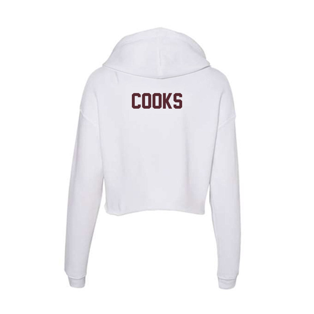 Texas State - NCAA Women's Tennis : Stoney Cooks - Women's Crop Fleece Hoodie-1