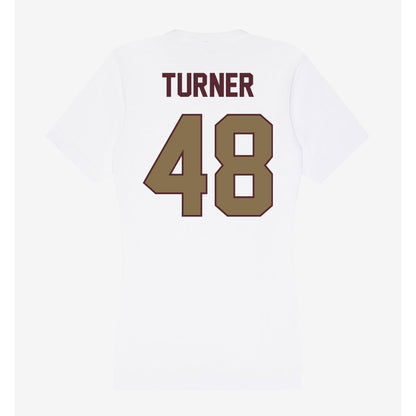 Texas State - NCAA Football : Austin Turner - Women's V-Neck T-Shirt-1