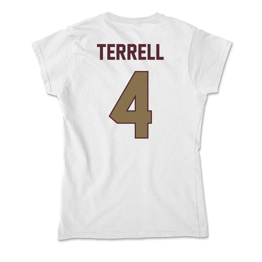 Texas State - NCAA Football : Khamari Terrell - Soft Style Women’s T-Shirt-1