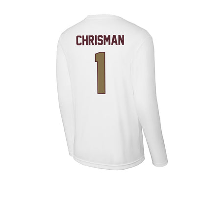 Texas State - NCAA Women's Soccer : Katelyn Chrisman - Activewear Long Sleeve T-Shirt
