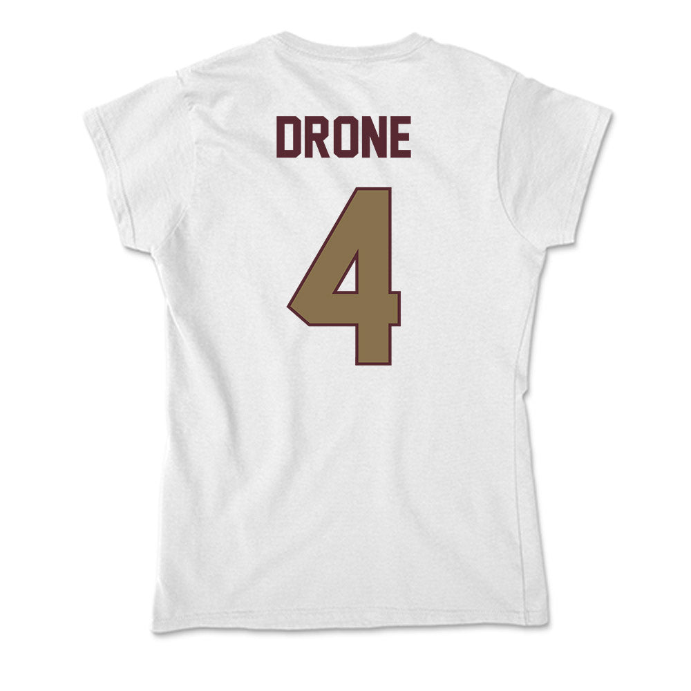 Texas State - NCAA Men's Basketball : Mark Drone - Soft Style Women’s T-Shirt-1