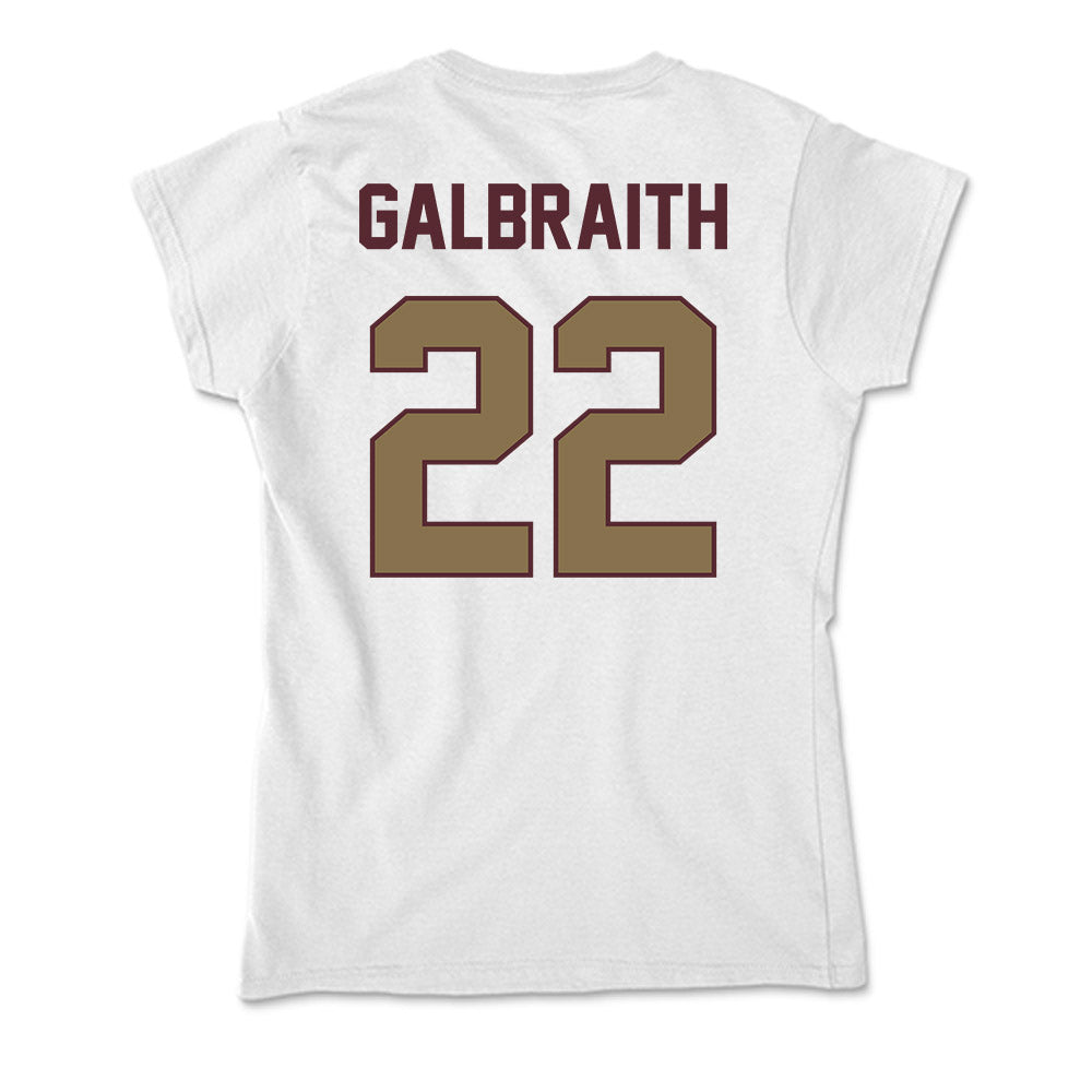 Texas State - NCAA Women's Basketball : Mia Galbraith - Soft Style Women’s T-Shirt-1