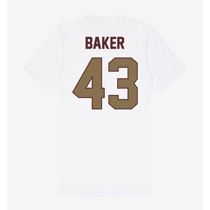 Texas State - NCAA Baseball : Caden Baker - Women's V-Neck T-Shirt-1