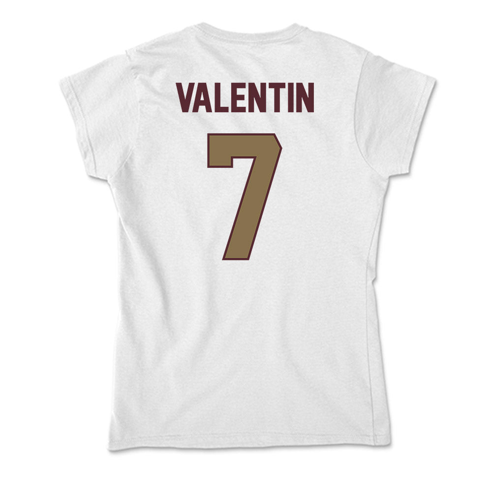 Texas State - NCAA Baseball : Alex Valentin - Soft Style Women’s T-Shirt-1