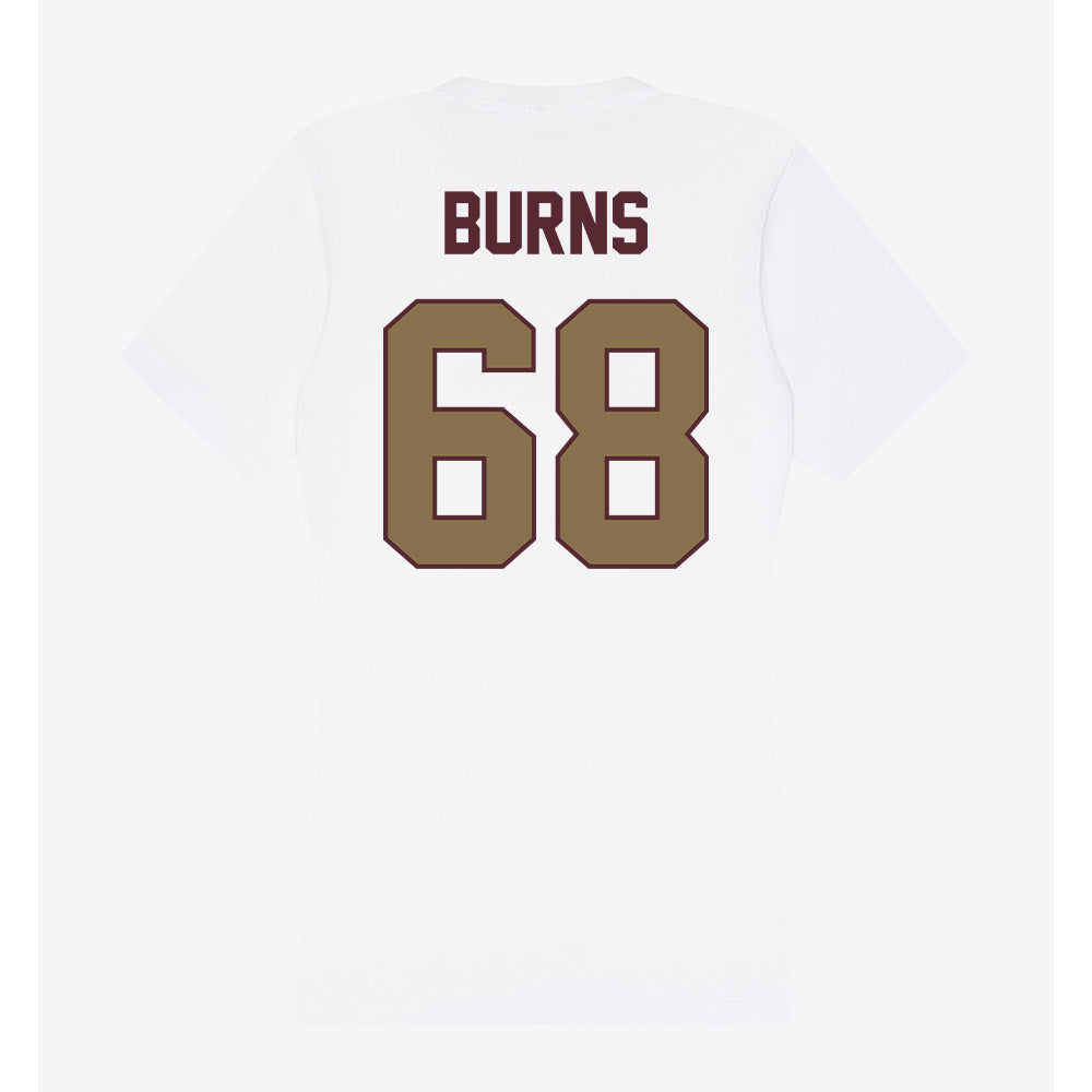 Texas State - NCAA Football : Sully Burns - Women's V-Neck T-Shirt-1