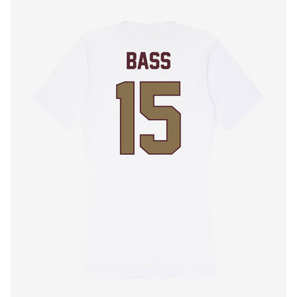 Texas State - NCAA Softball : Karmyn Bass - Women's V-Neck T-Shirt-1
