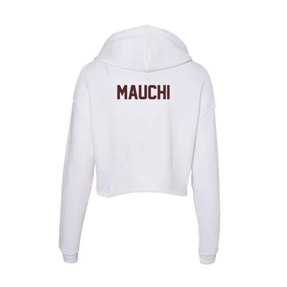 Texas State - NCAA Women's Tennis : Tadiwanashe Mauchi - Women's Crop Fleece Hoodie-1