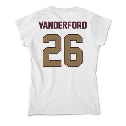 Texas State - NCAA Softball : Sara Vanderford - Soft Style Women’s T-Shirt-1