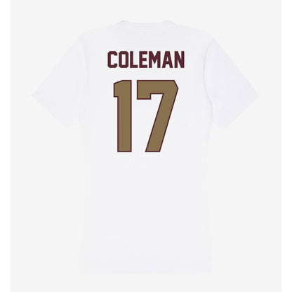 Texas State - NCAA Softball : Aiyana Coleman - Women's V-Neck T-Shirt-1