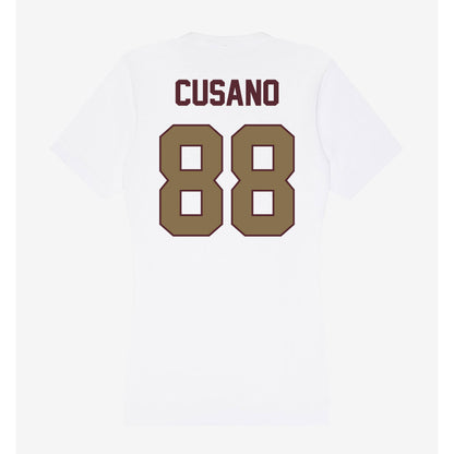 Texas State - NCAA Football : Tucker Cusano - Women's V-Neck T-Shirt-1