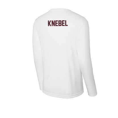 Texas State - NCAA Women's Tennis : Caden Knebel - Activewear Long Sleeve T-Shirt-1