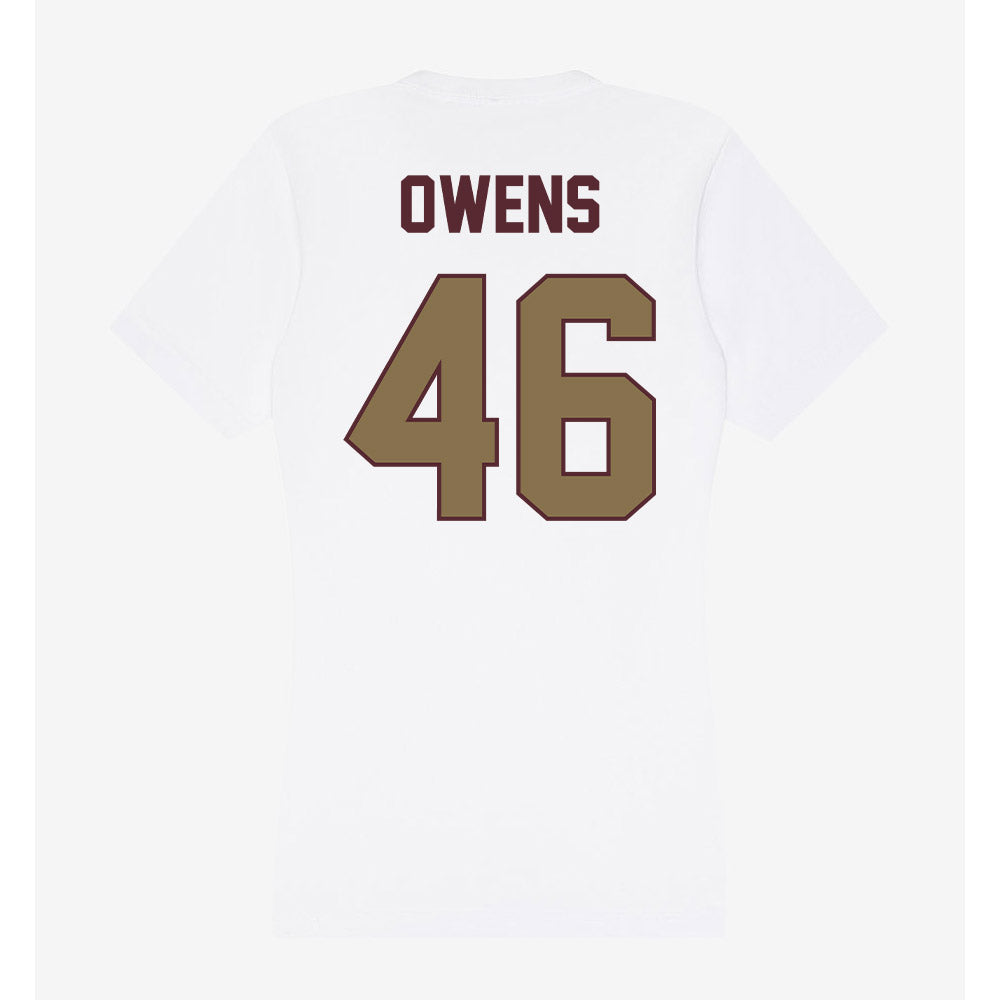 Texas State - NCAA Baseball : Marsha Owens - Women's V-Neck T-Shirt-1