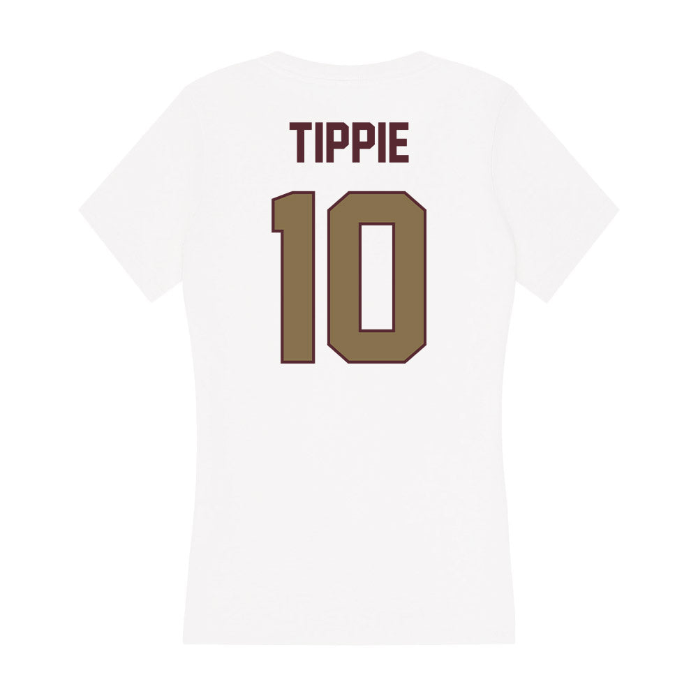 Texas State - NCAA Baseball : Matthew Tippie - Women's V-Neck T-Shirt-1