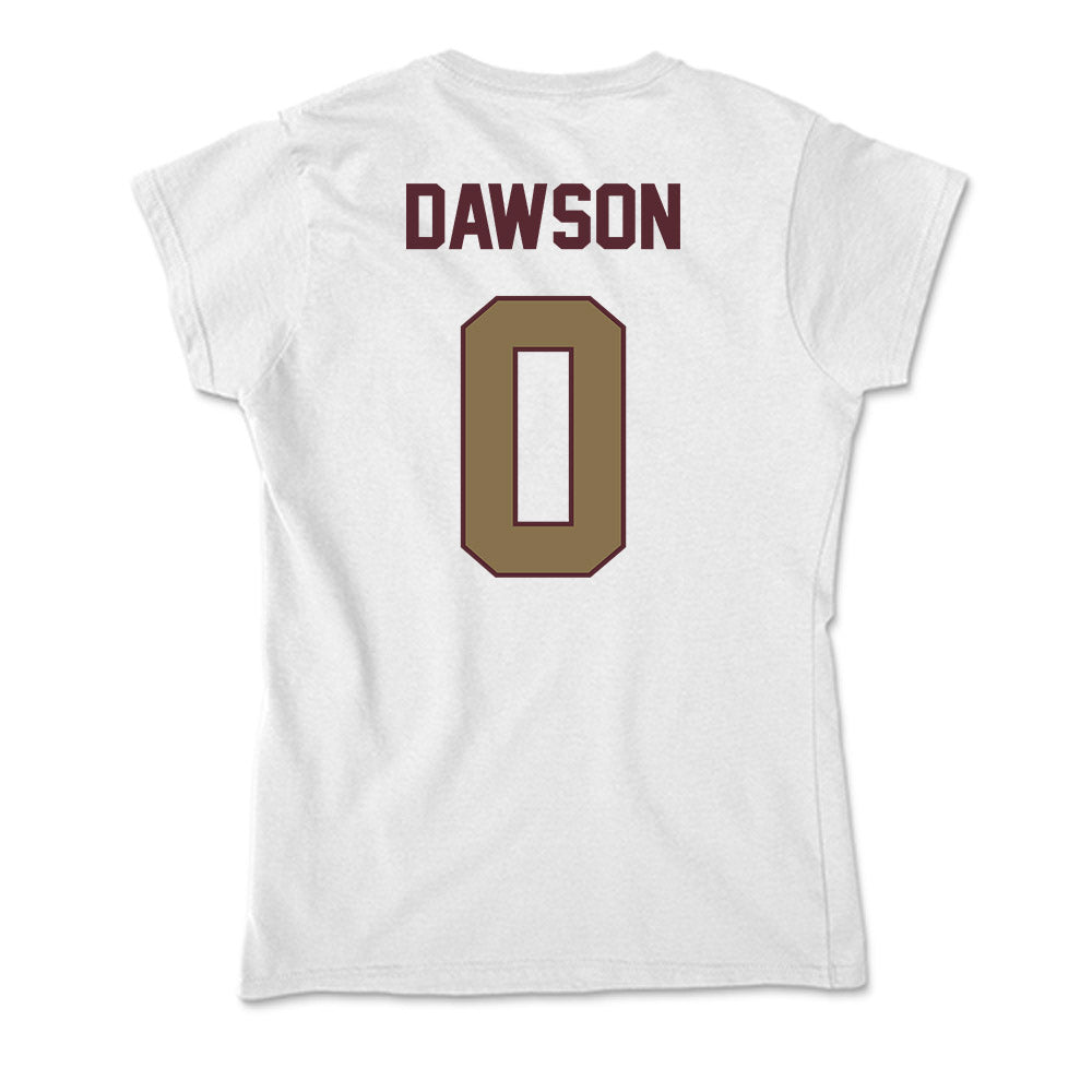 Texas State - NCAA Men's Basketball : Dylan Dawson - Soft Style Women’s T-Shirt-1